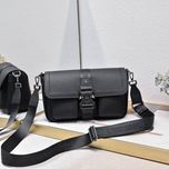 Сумка Christian Dior louis loro шкіряна чоловіча чорна