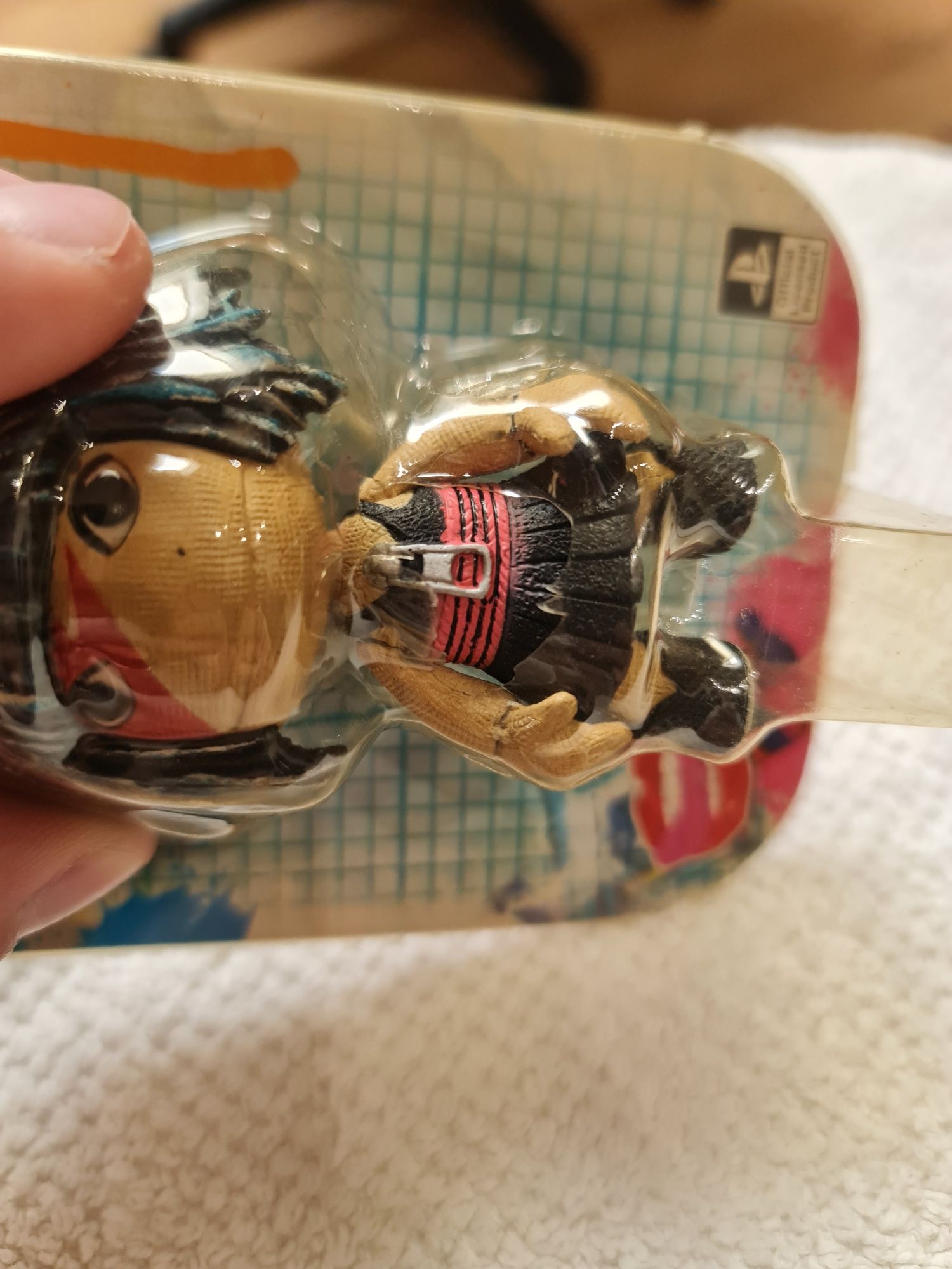 NOWA i ORYGINALNA Figurka SONY z gry LittleBigPlanet ! Uszkodzone Opak