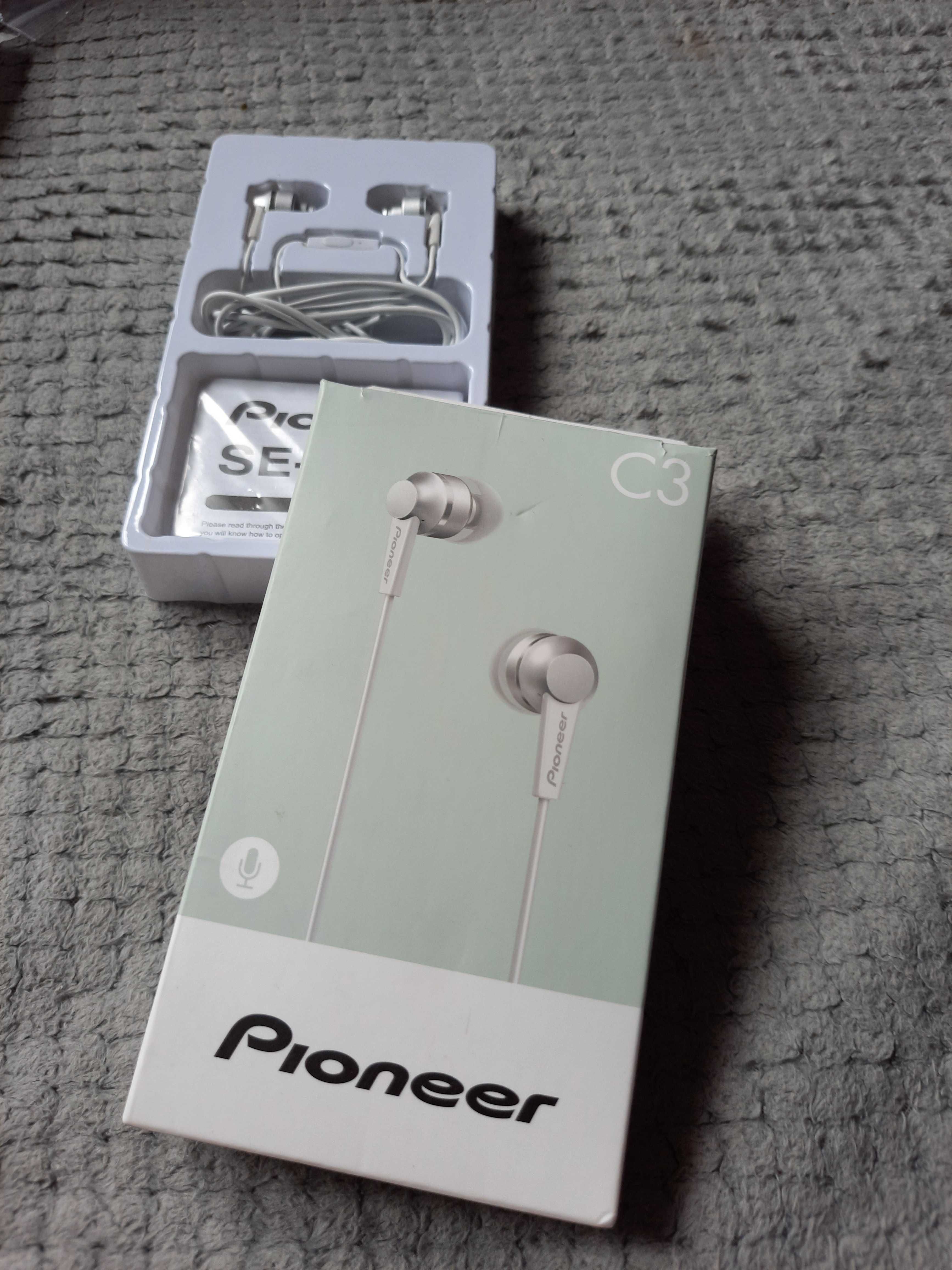 Pioneer słuchawki douszne C3 białe