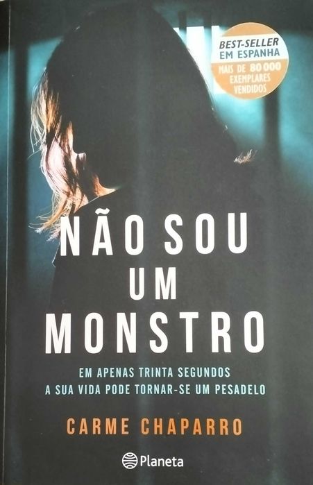 Livro Não sou um monstro