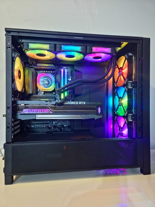 PC R7 9800X3D 64GB DDR5 SSD 4TB RTX 5090 32GB WIN11 1200W FV23%