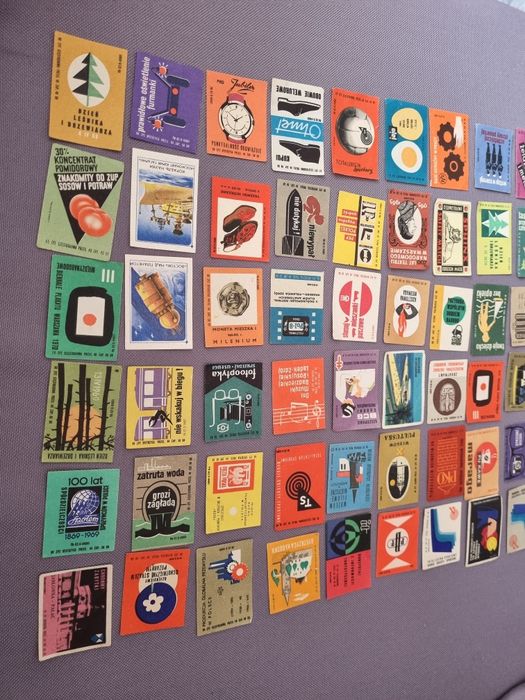 Etykiety zapałczane dla kolekcjonera