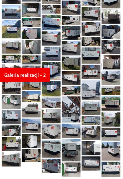 Nowy Generator Prądu Proton 120kW 130kW Automatyka ATS SZR System AVR
