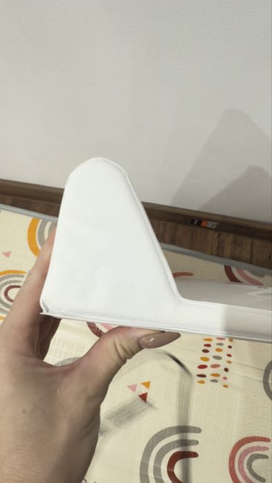 Przewijak sztywny twardy na łóżeczko 47x70 50x70 smyk krolik rozowy