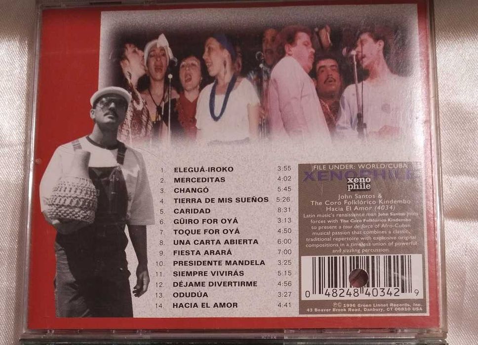 CD • Hacia El Amor • John Santos / Kindembo