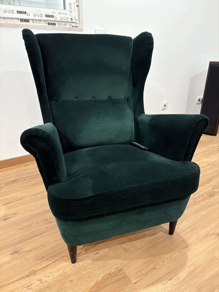 Poltrons Strandmon Ikea como nova