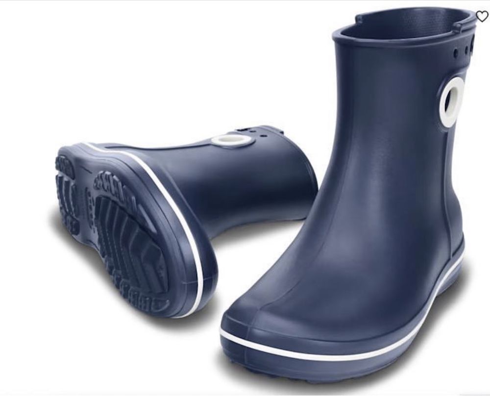 Жіночі резинові чобітки гумові crocs w5 34-35 на ногу 21 см