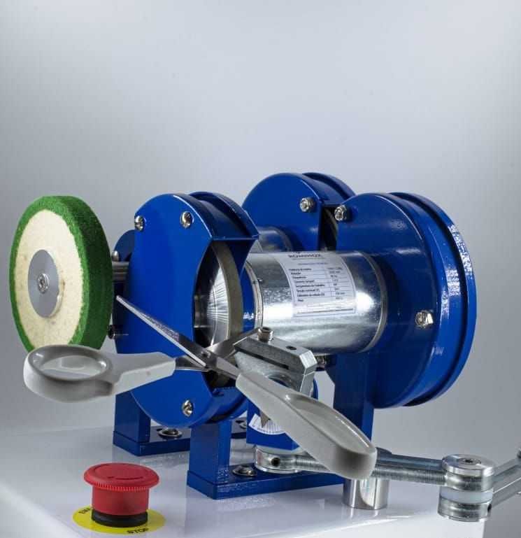 máquina de afiar profissional: alicates, facas, tesouras e lâminas