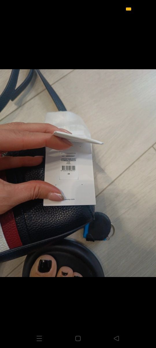 Tommy Hilfiger mała torebka przez ramie damska nowa