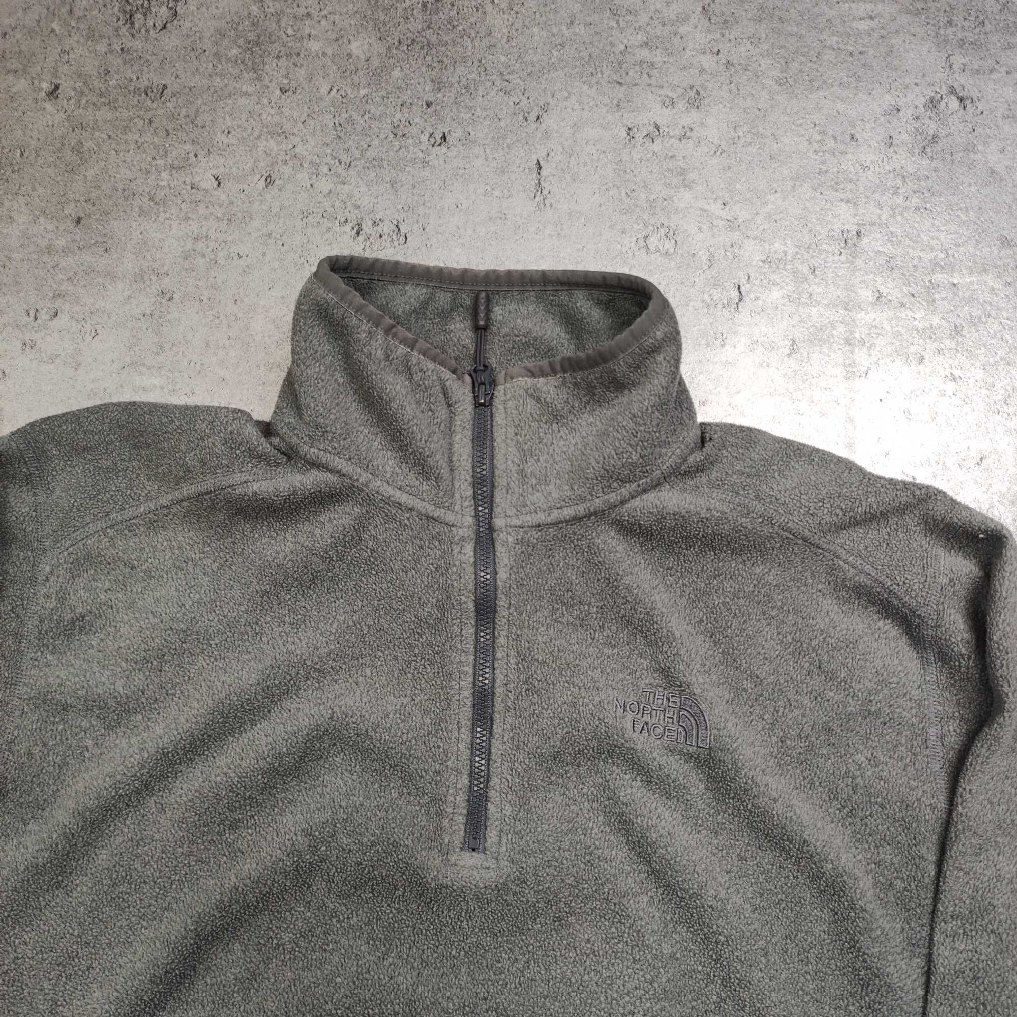 MĘSKA Bluza POLAR Thermal PolarTec TNF The North Face Logo Rozpinana