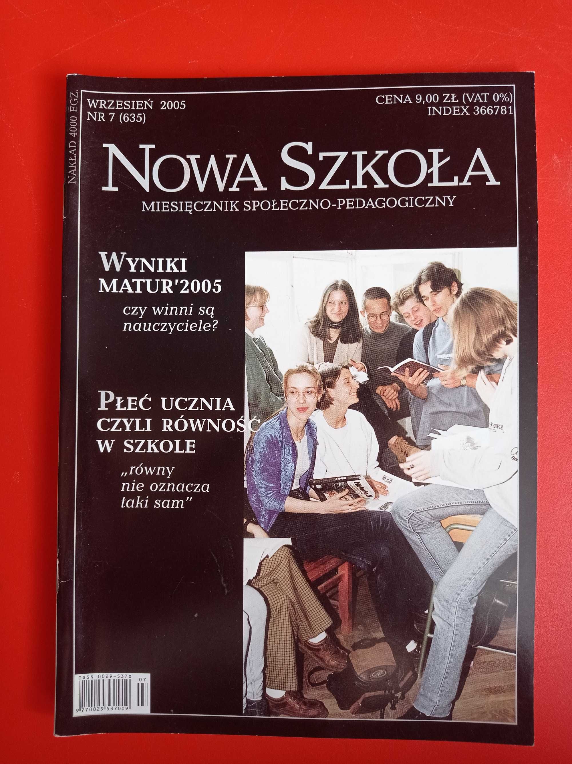 Nowa szkoła nr 7, wrzesień 2005 miesięcznik