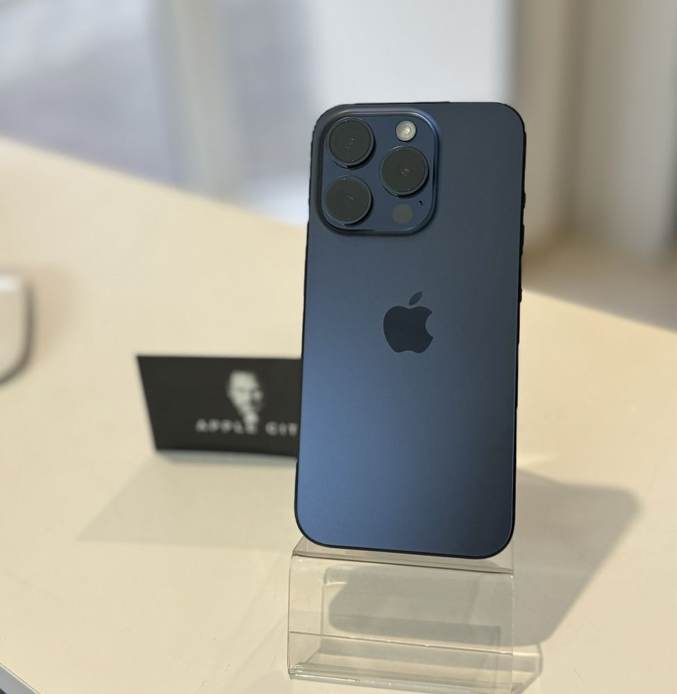 Новий IPhone 15 Pro 256Gb Blue Titanium Гарантія Магазин+обмін