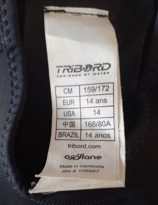 Fato de Bodyboard da marca Tribord