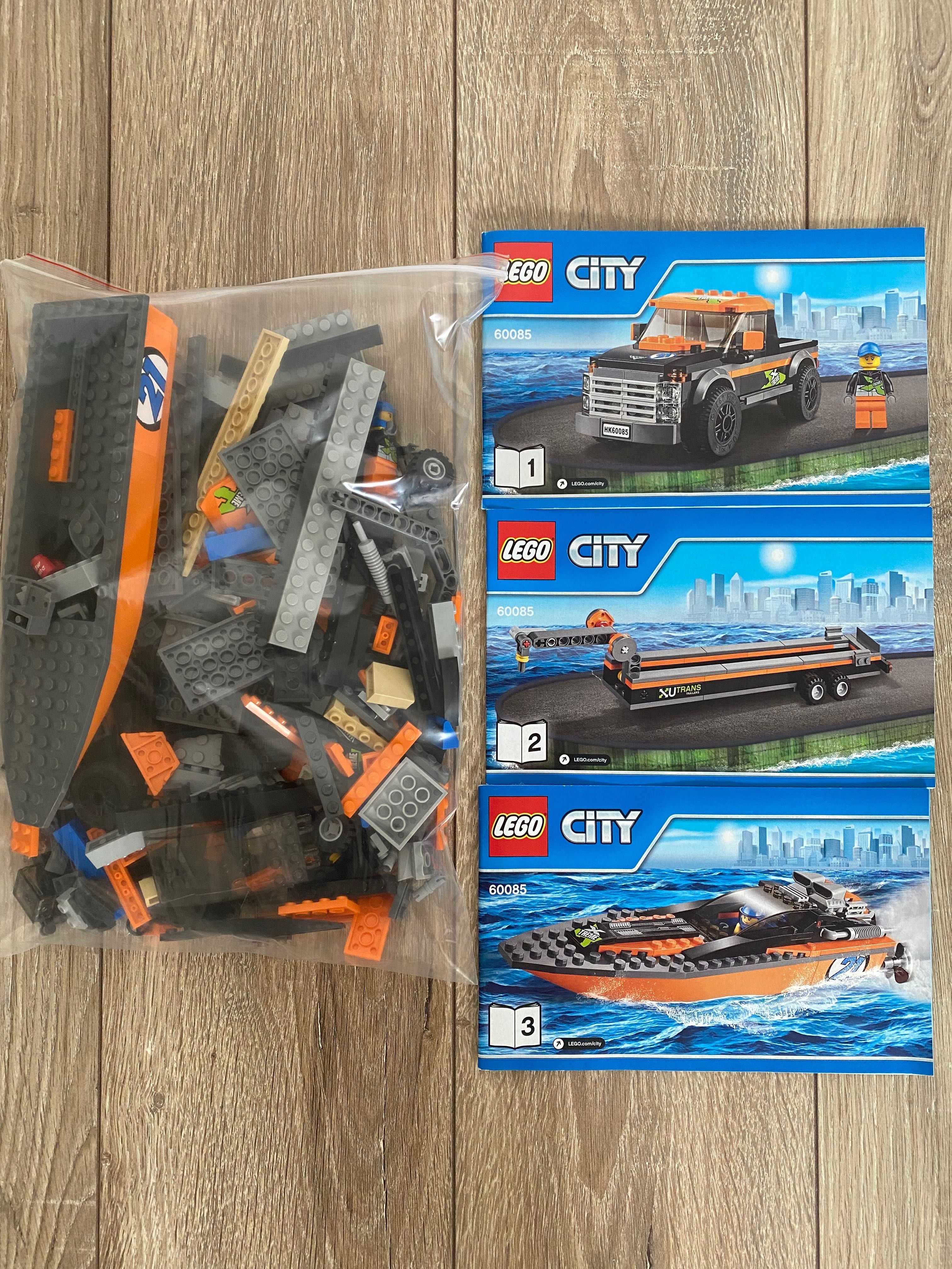 Lego City 60085 Terenówka z motorówką