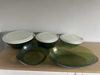 Tapperware pojemniki miski naczynia zestaw 8 elementów