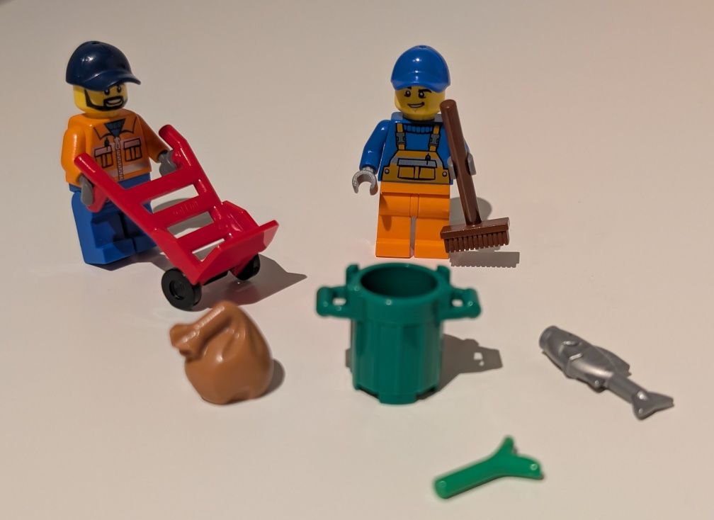 LEGO Juniors 10680 śmieciarka samochód Garbage Truck z instrukcją