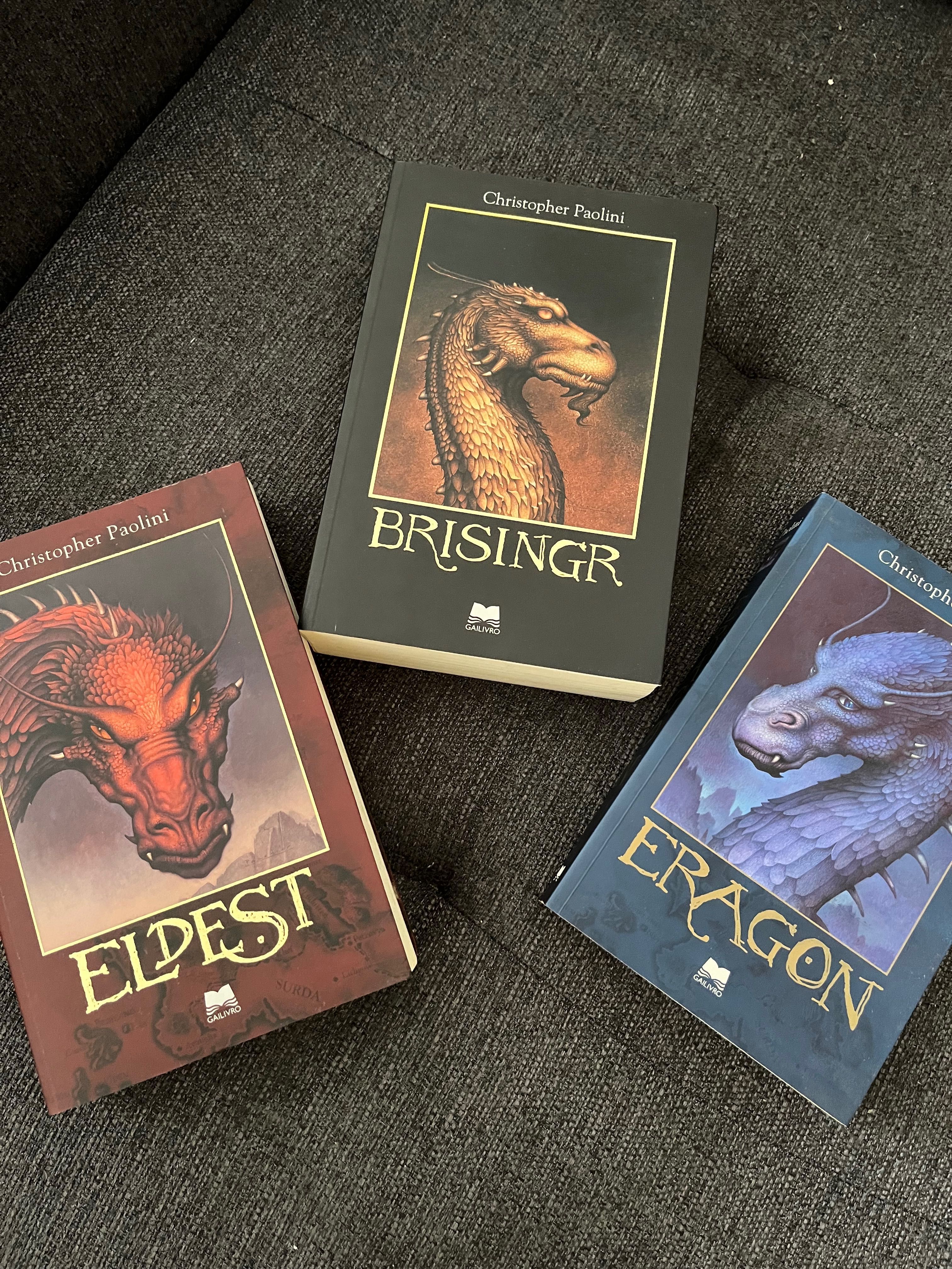 3 Livros Christopher Paolini