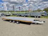 Gromex L3-3500-6  nowa laweta aluminiowa 600 x 210 cm 3500kg światła LED certyfikat VDI