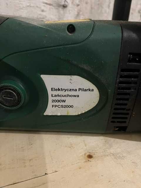 Elektryczna pilarka łańcuchowa / Piła łańcuchowa