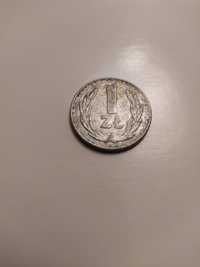 Moneta 1 zł b.z.m. PRL 1978 AL