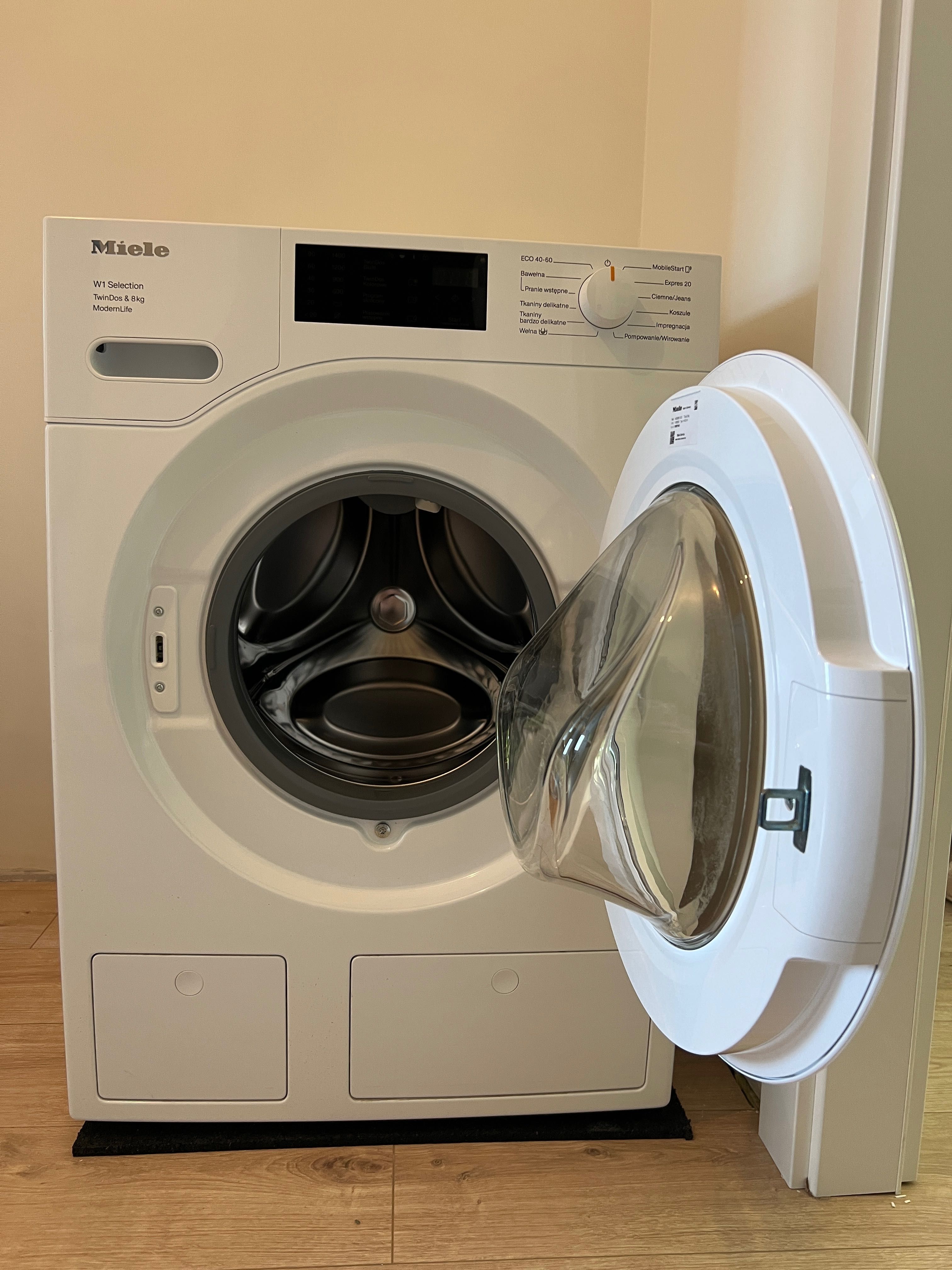 Pralka Miele WSD663 WCS. W1 Selection TwinDos, 8kg, kl. A.