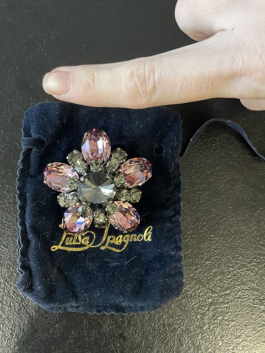 Luisa spagnoli брошь брошка