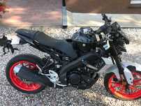 Yamaha MT 125cm 2020r Felg Stacyjka Plastiki To Co Na Foto