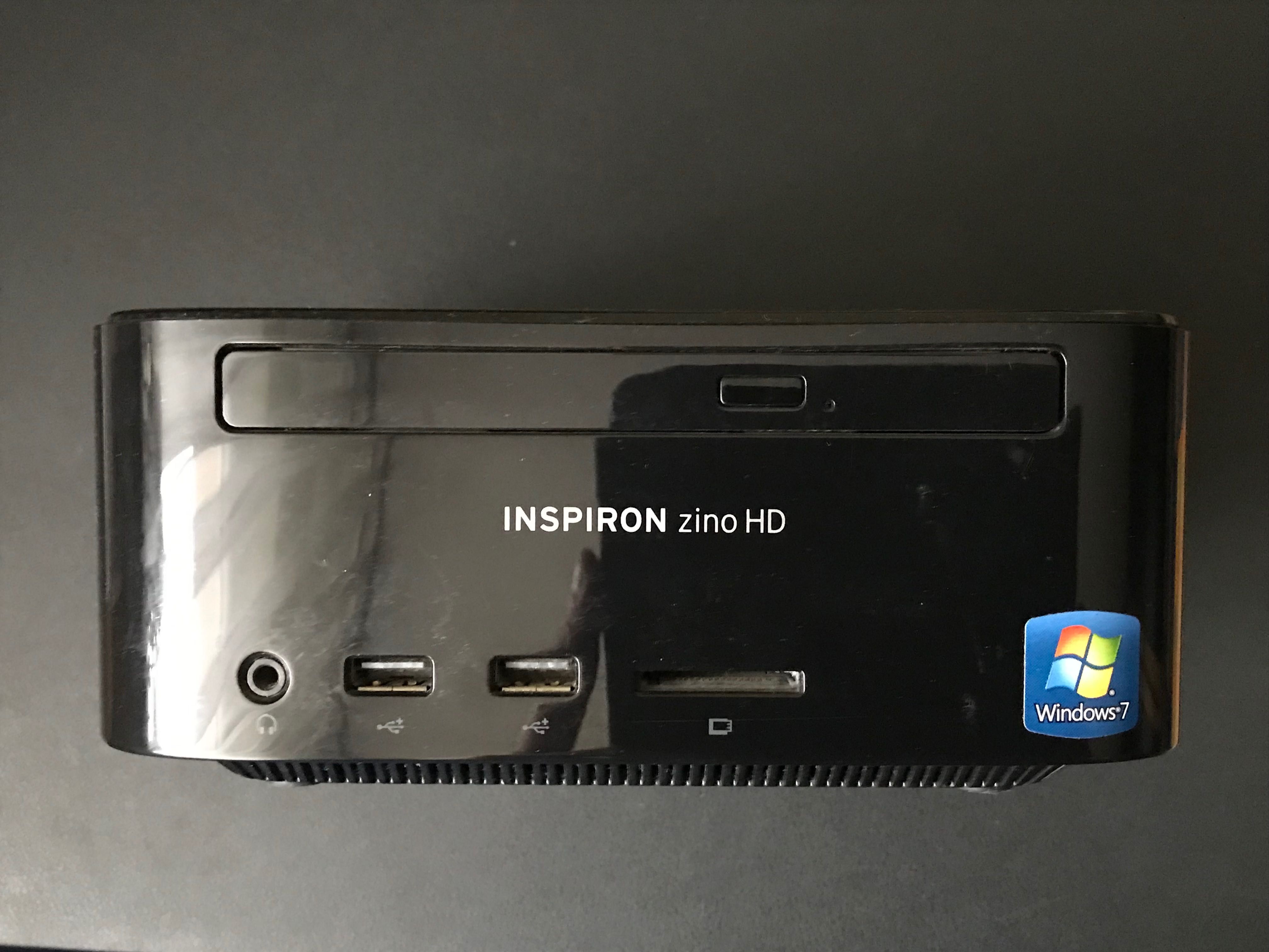 Mini komputer Dell Inspiron Zino HD WiFi DVD + monitor,głośniki,