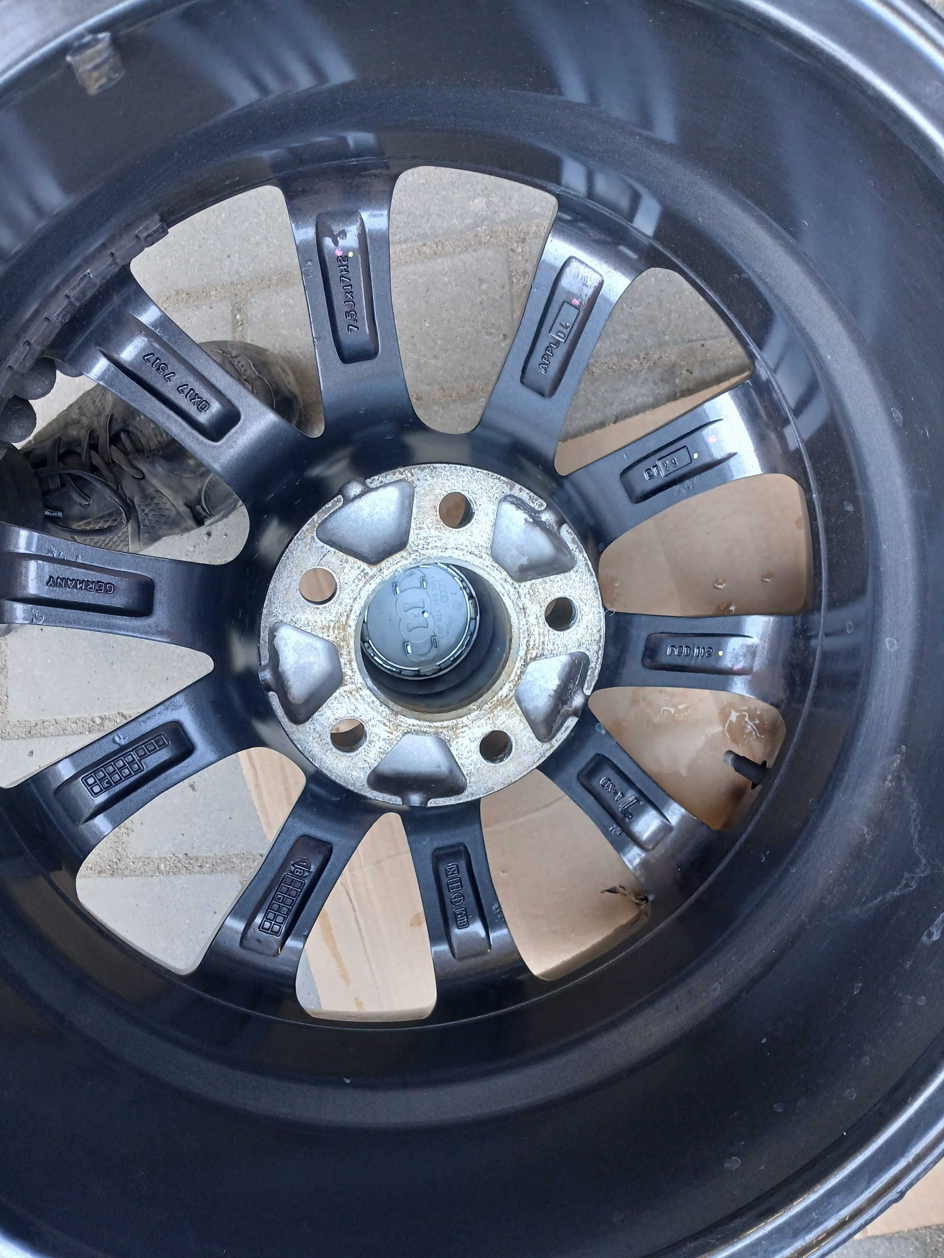 4x felgi alu 17 5x112 ET29 Audi A4 B7 B8 B9 A5 S5 A6 C6 C7 C8 A7 Q3 Q5