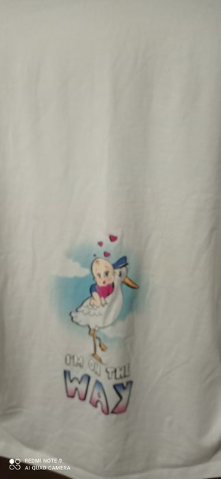 Футболка для беременяшки