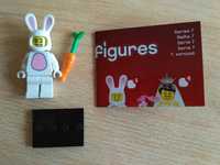 Lego minifigures 7 серия человек в костюме зайца