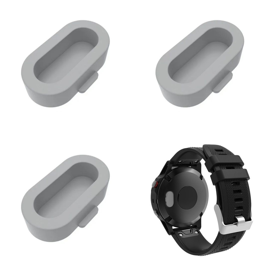 KOLORY 3x Zaślepka gniazda ładowania Garmin Fenix 5/5x/6s/6/6x/7s/7/7x