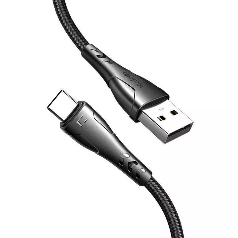 kabel usb na usb-c, mcdodo ca-7460, 0,2 m (černý)