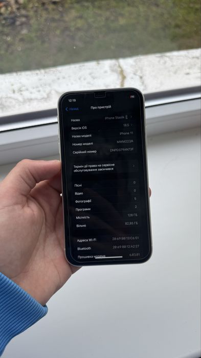 iPhone 11 б/у 128gb