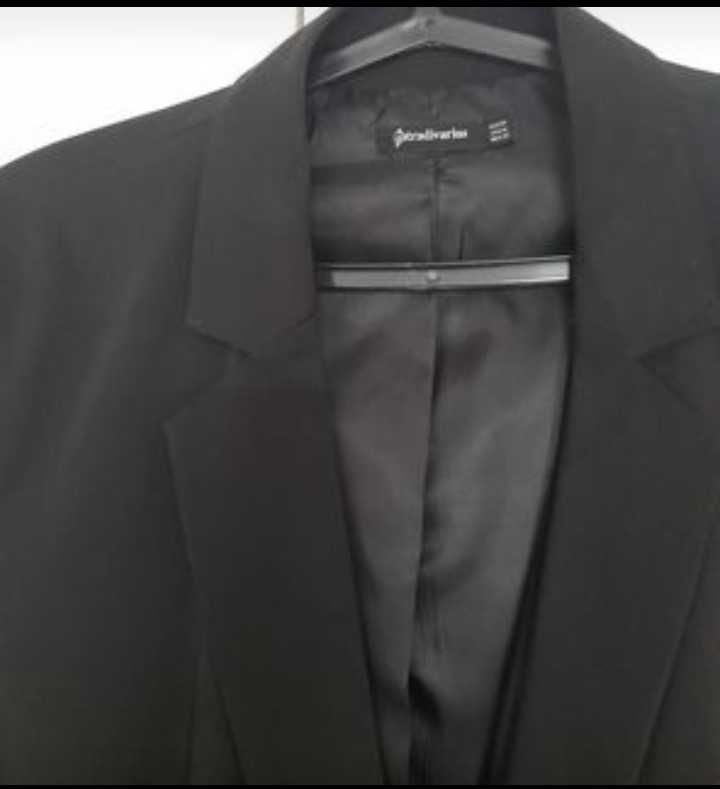 Blazer preto Stradivarius - Tamanho XL