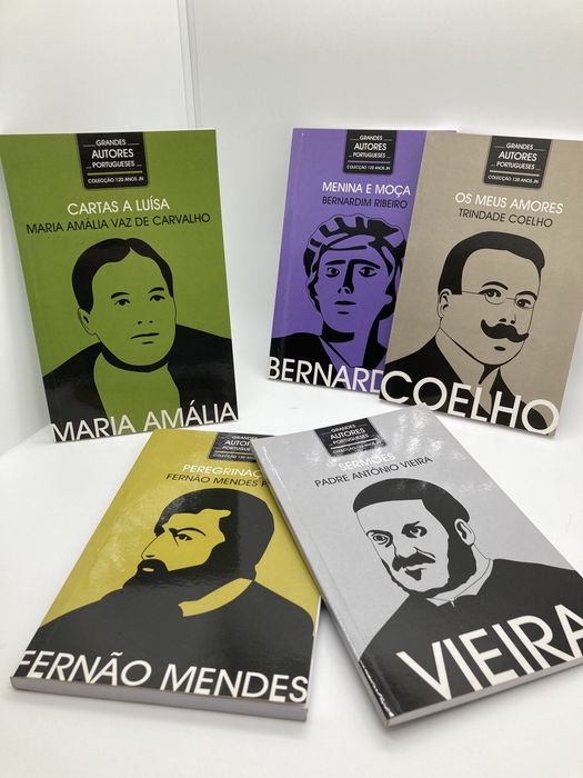Livros Grandes autores portugueses - 120 anos JN