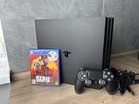 Sony PlayStation 4 PRO 1tb Ідеал/ ps4  cun-7216b red dead redemption 2