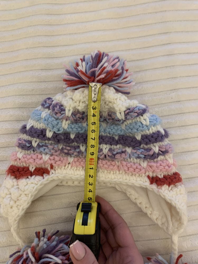 Зимова шапка Next на дівчинку 1-2 роки