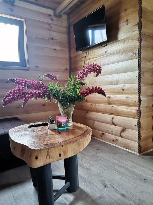 "Zaplecze Lasu" Domki całoroczne z balią drewniane domki z jacuzzi