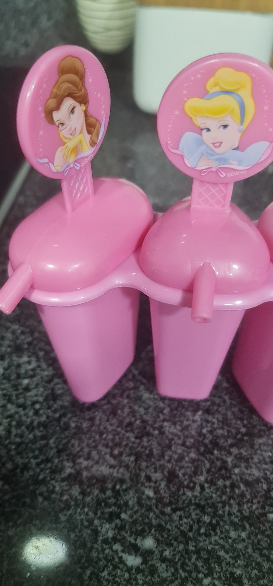 Formas gelado princesas Disney