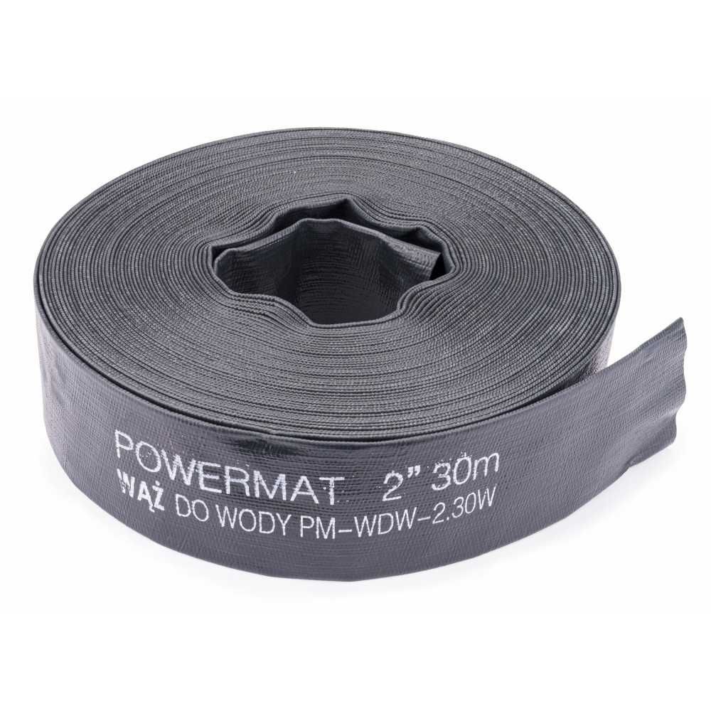 Wąż do wody gumowy pompy strażacki 52mm 2" cale 20 metrów