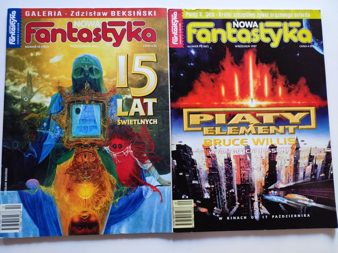Magazyn Nowa Fantastyka numery od 1 - 11 rok 1997