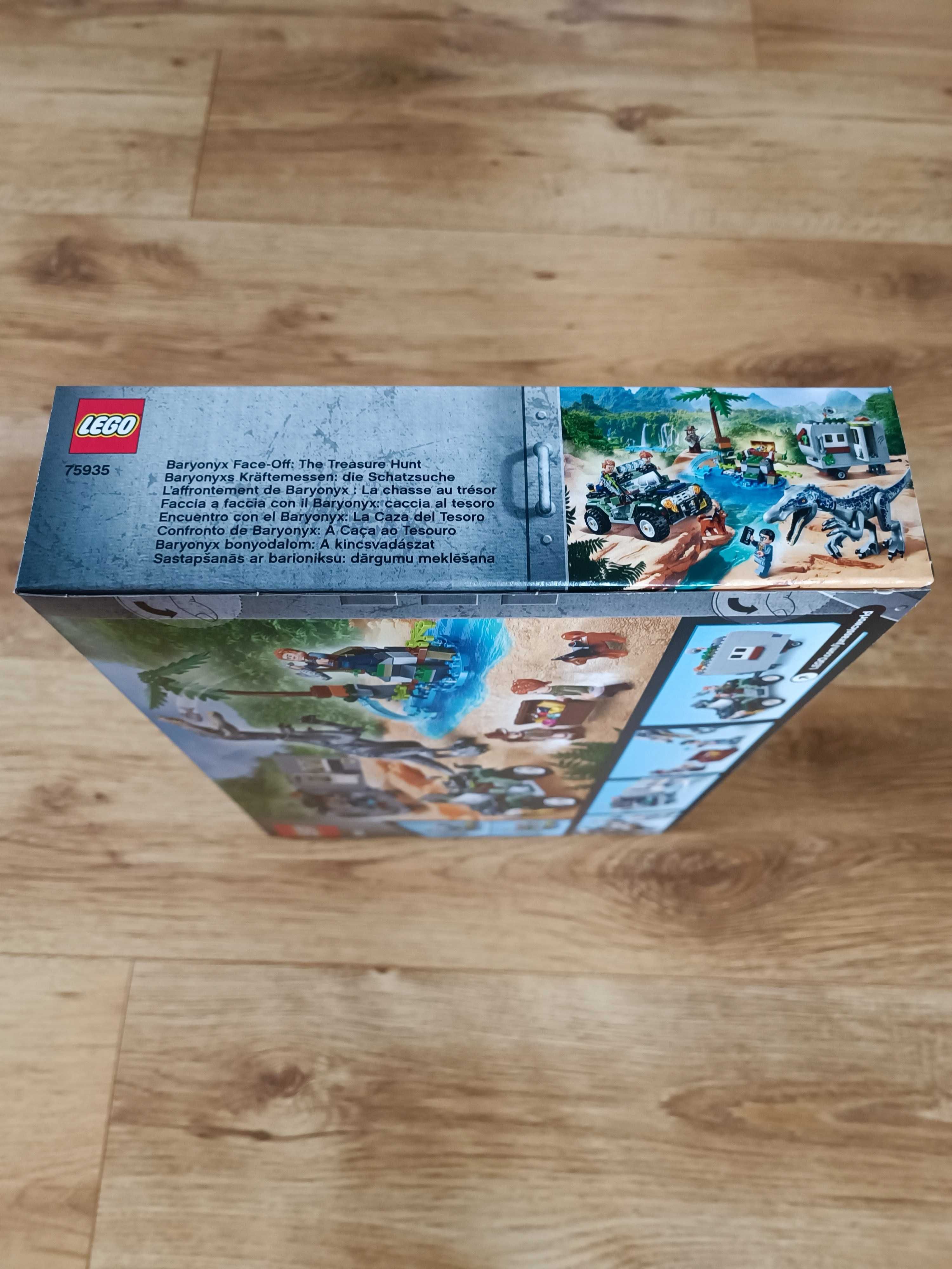 LEGO Jurassic World 75935 Starcie z Barionyksem - NOWY - Wysyłka OLX