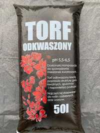 Torf kwaśny/odkwaszony/substrat 50litrów Radom