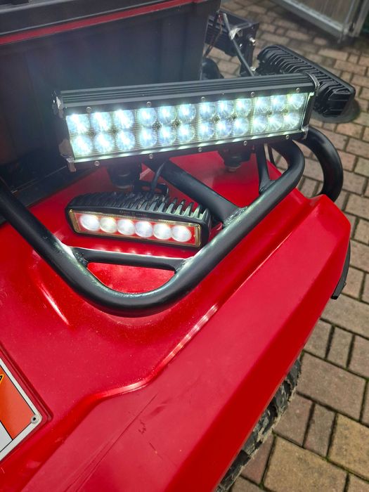 Lampy Led do Quada, halogeny led bar, zestaw 3 szt. przód