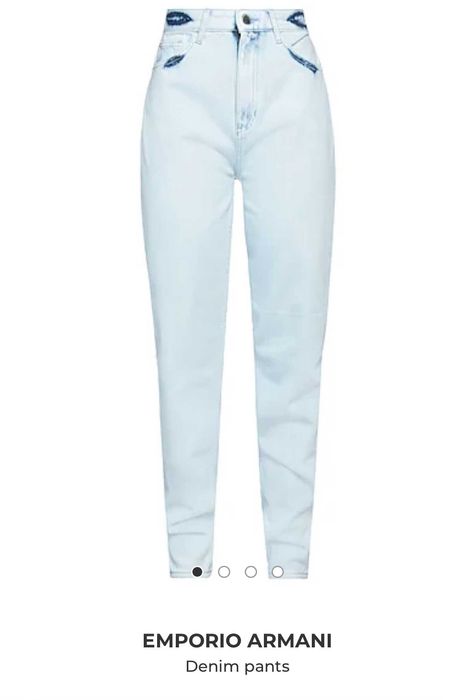 Джинси EMPORIO ARMANI (оригінал) висока талія