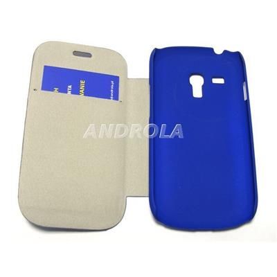Pokrowiec książkowy Samsung S8190 S3 mini niebiesk