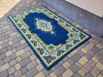 Wełniany Kilim Szwedzki Dywan 125x204