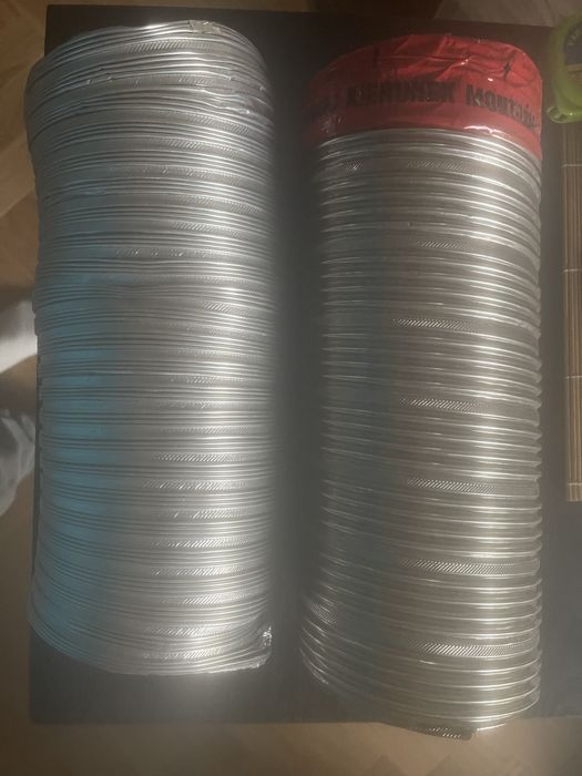 Nowe 3 odcinki rury wentylacyjnej 125mm