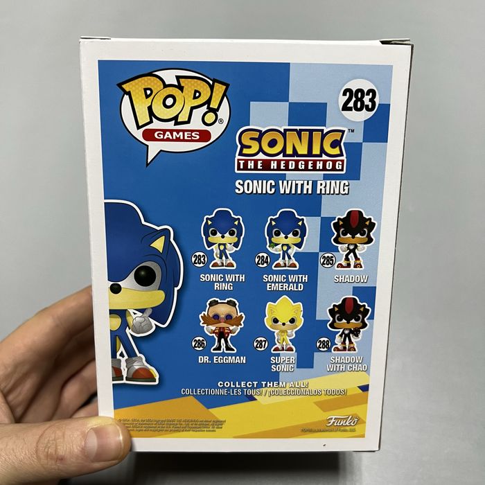 Funko Pop! Sonic оригинал новая фигурка соник 283 (NEW)